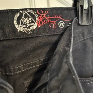 Gap 1969 limited edition black denim jeans size 8R